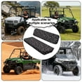 thumbnail image 4 of FKELYI UTV Seat Cover Powersports Seats Covers Dustproof Mule Bench Seat Cover Compatible with Mule SX Black Asterism Moon Star Print Washable Interior Decor, 4 of 7
