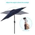 thumbnail image 6 of CHYVARY 7.5 FT Patio Shade Umbrellas with Tilt Button for Patio, Outdoor, Garden and Pool,Navy Blue, 6 of 8