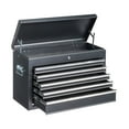 thumbnail image 1 of Ktaxon Tool Box, Portable 5 Drawer Steel Toolbox with Top Storage Tray & Carrying Handle, for Garage Trunk Household, Black, 1 of 34
