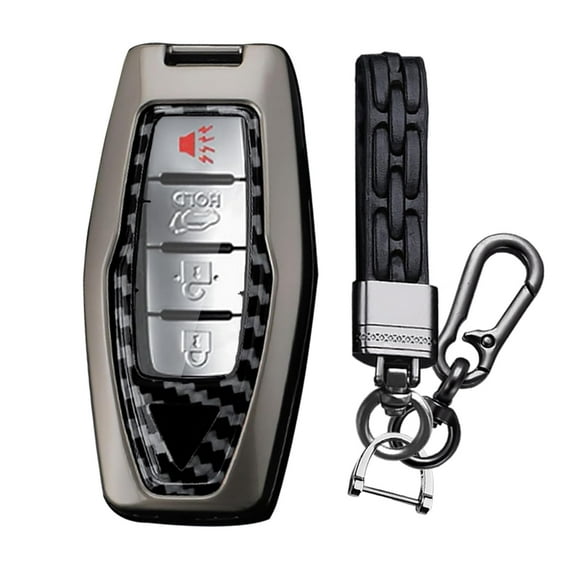 New Key Shells Key Fob Cover Fit for Mitsubishi Outlander 2021 2022 2023 2024 2025 Zinc alloy Key Cover Accessories 3/4 Button Case Holder Protector Metal Keychain