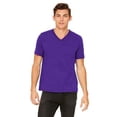 thumbnail image 1 of Bella Canvas Mens Jersey V-Neck Tee, S, Team Purple, 1 of 3