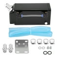 thumbnail image 1 of Kit de lata de tanque de ventilación de depósito de captura de aceite de motor de aluminio Billet de estilo cuadrado, color negro Jadeshay A, 1 of 8