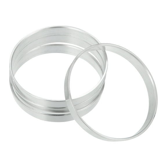Unique Bargains 4pcs OD 87.1mm to ID 66.9mm Aluminium Alloy Car Hub Centric Rings Wheel Bore Center Spacer
