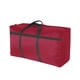 thumbnail image 1 of Inteprter Bolsa de almacenamiento de equipaje reutilizable con asa de cremallera, contenedor móvil, impermeable, tela Oxford, gran capacidad, embalaje de Almacenamiento y organización del hogar Rojo Inteprter HA066967-01, 1 of 6