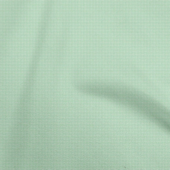 oneOone Cotton Flex Green Fabric Asian Japanese Sashiko Fabric For Sewing Printed Craft Fabric By The Yard 40 Inch Wide