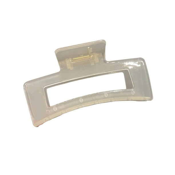 Clips de pinza para el cabello Pasador de 3.9 "para todo tipo de cabello Pinza de adorno para el cabello Beige jinwen pinzas para el cabello