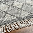 thumbnail image 6 of Hauteloom Rehn Recycled Material Living Room, Bedroom Area Rug - Global - Gray - 8' x 10', 6 of 6