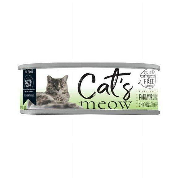 Daves Pet Food 685038118783 5.5 oz Grain Free Naturally Healthy Farmyard Fowl Cat Food