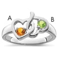 thumbnail image 2 of Finest GoldXMR92-2W-7 14K White Gold Family Jewelry Mounting Ring, Size 7, 2 of 5