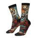 thumbnail image 1 of Balery Pond Meditating Tiger Calcetas Largas con Estampado para Hombre y Mujer – Suaves y Transpirables, Talla Única (US 5-11), 1 of 6