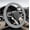 Gray, variant on chasenew Car Steering Wheel Cover, 13 to 14.17 inches Anti-Slip Silicone Steering Wheel Protector, Soft Flexible Shock-Absorbent Steering Wheel Protective Cover for Most Car Models (Black)