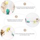 thumbnail image 4 of 2 Sets Cat Plaything Teasing Foot of Pet Strap Tied Exerciser Buckle Wire Rod Interactive Interesting with Spring Entertainment, 4 of 5