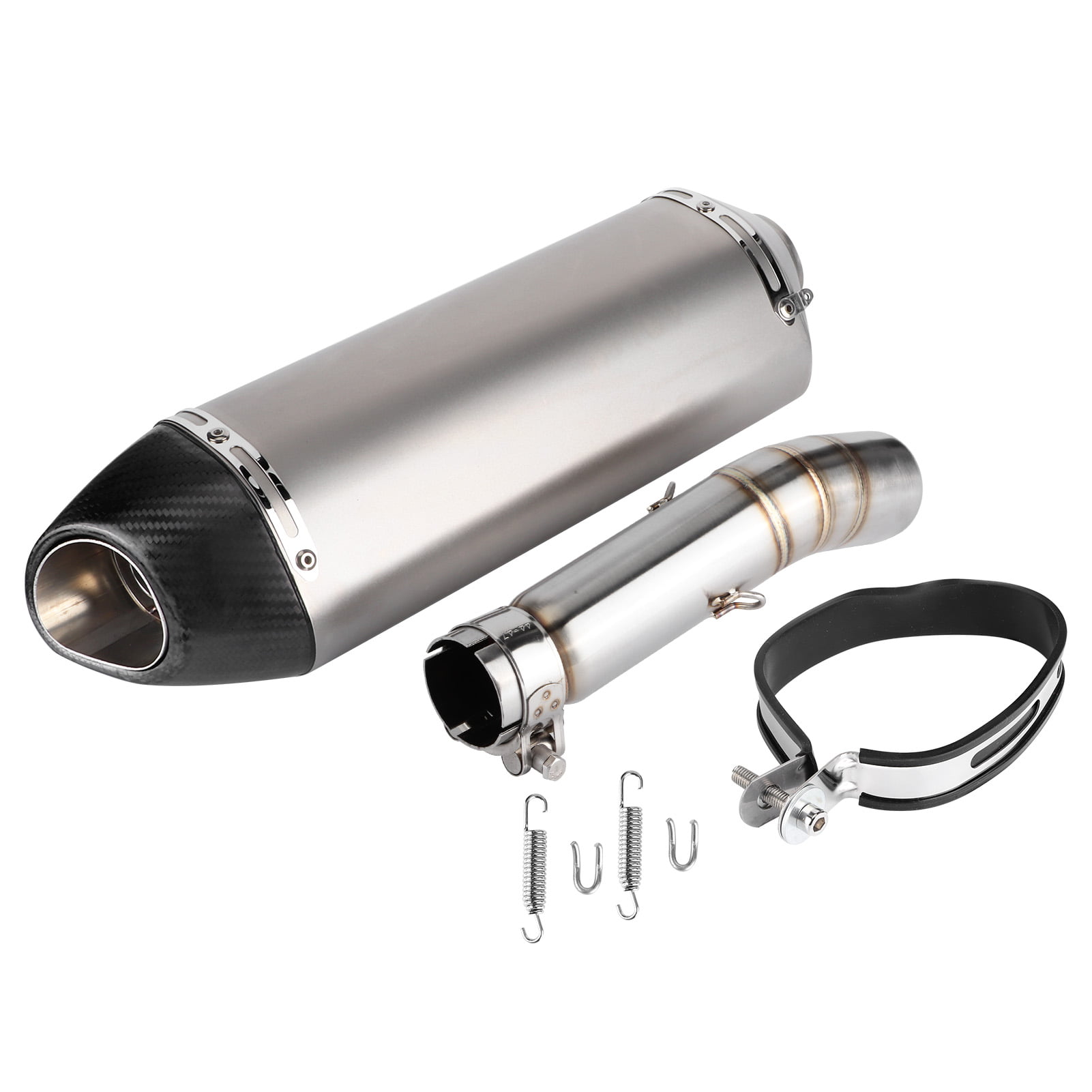 DB Killer Ti color 2" ATV Motorcycle Stainless Steel Exhaust Muffler Pipe Tube 