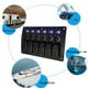 thumbnail image 2 of Panel de interruptores de coche 6 Gang reemplazo antiflaming IP66 impermeable automotriz barcos barco interruptores controlador Accesorios Vehículos, repuestos y accesorios Mis Iluminación azul Speravity VI021556-02, 2 of 6