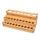 thumbnail image 3 of Estante de almacenamiento de aceite esencial Macarena con 27 ranuras 3 niveles de madera, 3 of 8
