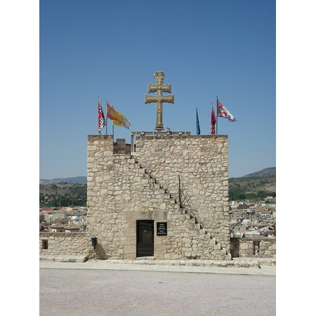 Caravaca De La Cruz Spain Cross-20 Inch By 30 Inch Laminated Poster With Bright Colors And Vivid Imagery-Fits Perfectly In Many Attractive
