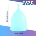 thumbnail image 4 of Anytime Women Silicone Anti Leakage Menstrual Period Cup, 4 of 5