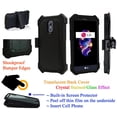 thumbnail image 1 of for 5.3" LG K20 K20 + PLUS K20 V LV5 Case Phone Case 360° Cover Screen Protector Clip Crystal Holster Kick stand Armor Grip Sides Shock Bumper Black, 1 of 4