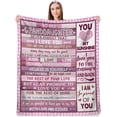 thumbnail image 1 of LHSHID Best Goddaughter Gifts from Godmother Godfather Gift for Goddaughter Goddaughter Birthday Gift Goddaughter Gifts for Mothers Day Christmas Goddaughter Blanket 30"x40", 1 of 6