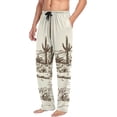 thumbnail image 5 of Wild West Desert Cowboy Ghost Pajama Pants, Men's Lounge Pants Light with Drawstring and Pockets, Christmas New Year Birthday Father's Day Gifts, Small, 5 of 7