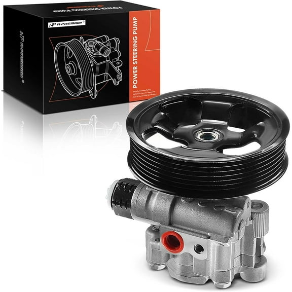 A-Premium Power Steering Pump with Pulley Replacement for Toyota RAV4 2001-2005