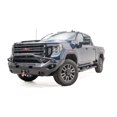 thumbnail image 5 of Fab Fours Bumper GM20-X5052-1 Matrix Series; One Piece Design; Direct Fit; Mounting Hardware Included; With Pre-Runner Guard; With D-Ring Mounts; Black Powder Coated 3/16 Inch Plate Steel, 5 of 5
