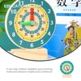 thumbnail image 3 of SILENRADAWN Cognitive Training Clock Toy for Learning in Assorted Color 1Set, 3 of 8