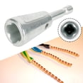 thumbnail image 3 of 1Pc Electrician Wire Twisting Tools 6Mm Hex Handle for Power Drill Drivers, 3 of 9