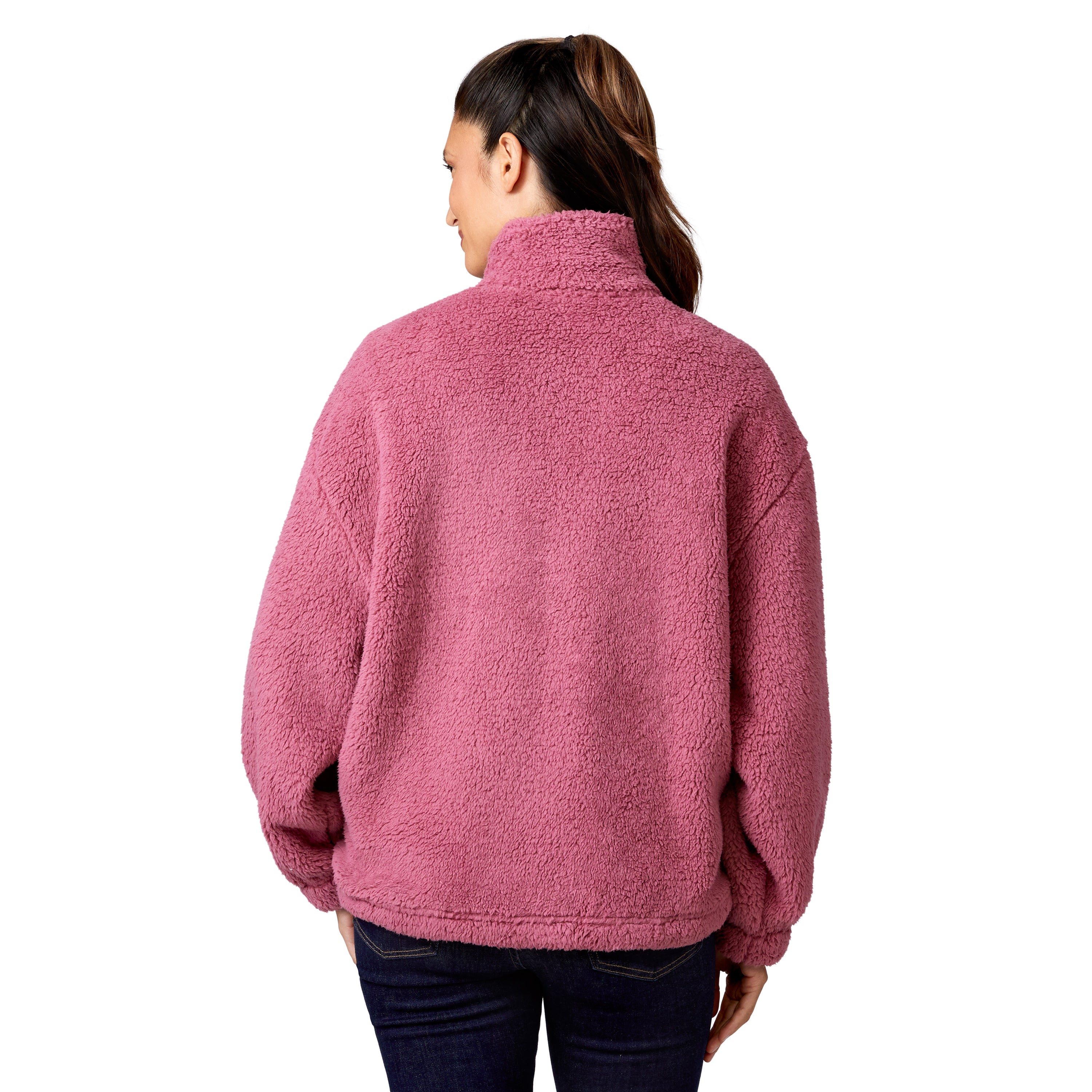 Pink Fleece Jacket With Liberty Trim - Shipping Early October