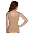 thumbnail image 2 of 3 Pack Vanity Fair Radiant Collection Women's Smooth Breathable Spin Tank, 2X-Large, Beige, 2 of 12