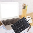 thumbnail image 3 of USB 2.0 Wireless Keyboard Mini Digital Number Numeric Keypad Financial Accounting 18 Key 2.4G Wireles Number Pad For PC Laptop, 3 of 9
