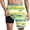 Yellow a25, variant on snilers 2 in 1 Mens Swim Trunks with Pockets Hawaiian Bathing Suit Built-in Board Shorts Swimwear Tropical Print Stretch Long Shorts L