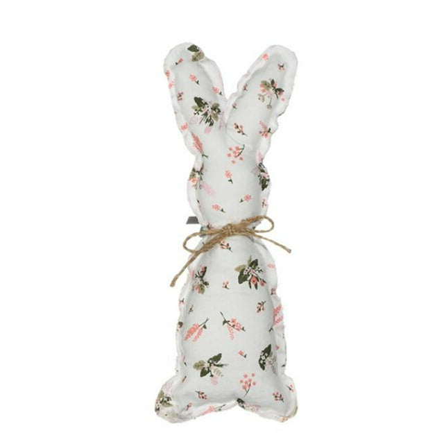 Adorables adornos de conejito de Pascua para fiestas infantiles. Flor de pera pequeña