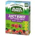 thumbnail image 3 of (5 pack) Black Forest Juicy Burst Fruit Flavored Snacks, Berry Medley, 0.8 oz, 22 Count, 3 of 6