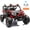 Red, variant on Joyracer 4WD 24 Volt Ride on Toys with 2 Seaters, Power UTV Wheels, Electric Car for Kids with Remote Control, 3 Speeds, Bluetooth, Blue
