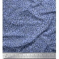 thumbnail image 1 of Soimoi Velvet Fabric Leopard Animal Skin Print Fabric by The Yard 58 Inch Wide, 1 of 3