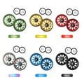 thumbnail image 2 of Graflsoa MUQZI Vélo Pliant en Alliage d'Aluminium CNC Roues Faciles pour Brompton, Rouge - Léger, Durable, Roulement Fluide avec Roulements à Billes, 2 of 7