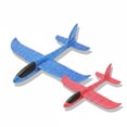 thumbnail image 5 of 2-Pack Airplane Toys, 19" Large Throwing Foam Plane, 2 Flight Mode Glider, Flying Toy for Kids, Birthday Gifts for Boys Girls, Outdoor Sport Toys Party Favors, 5 of 7