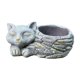 thumbnail image 3 of Estatua de gato durmiente mayimx maceta 7,8x3 pulgadas, 3 of 9
