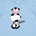 thumbnail image 4 of Inktastic Cow-moo. Boys or Girls Baby T-Shirt, 4 of 5