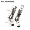 thumbnail image 2 of Honeii Cowboy Ride A Horse Print Long Socks,Novelty Design Socks Gift for Men and Women,Crew Socks,Calf Socks, 2 of 6
