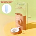 thumbnail image 2 of Dispensador de agua automático KAIYANG para conejos y mascotas botella de agua para cobayas color rosa 600 ml, 2 of 5