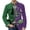 Dark Purple, variant on Halloween Full Print Casual Suit Coat For Men Small Repeat Halloween Motifs Full Sleeve Loose Light Festival Vacation Blazer Saffron M