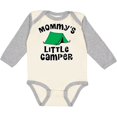 thumbnail image 3 of Inktastic Camping Mommy Little Camper Boys or Girls Long Sleeve Baby Bodysuit, 3 of 5