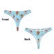 thumbnail image 3 of Balery winter cow cute Tangas de Algodón para Mujer con Estampado – Ropa Interior Sexy, Transpirable, G-string-4X-Large, 3 of 6