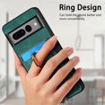 thumbnail image 4 of Dteck for Google Pixel 6a Case, 2 in 1 Magnetic Wallet with Phone Grip, Compatible with MagSafe, Detachable Premium PU Leather Magnetic Case with Card Slots Ring Holder,Green, 4 of 9