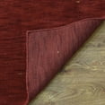 thumbnail image 2 of Rugsotic Carpets Handmade Rugs Hand Knotted Loom Rectangle 8'x10' Red Wool for Indoor Use, 2 of 9