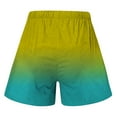 thumbnail image 5 of Xuanfei Women Gradient Loose Fit Hem Elastic Waist With Pockets Summer Shorts, 5 of 5