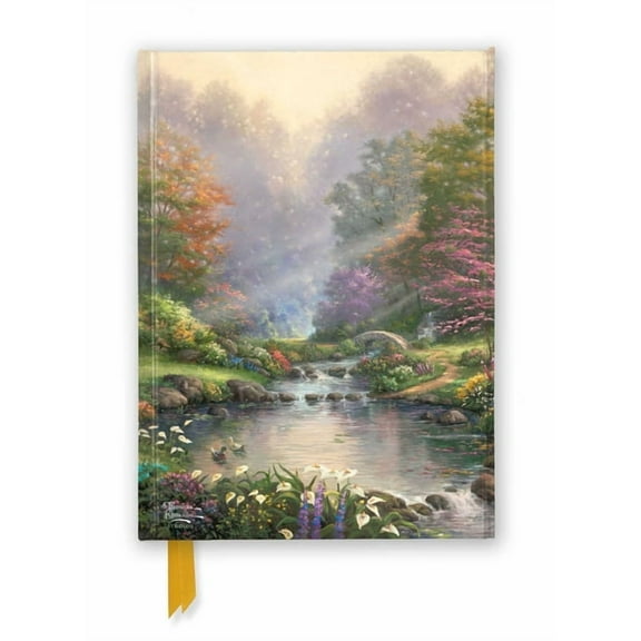 Flame Tree Notebooks: Thomas Kinkade Studios: Reflections of Faith (Foiled Journal) (Hardcover)
