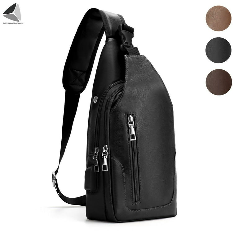Black Fanny Pack for Men Women Crossbody Bag,Fashion Waist Packs for  Hiking,Sling Bag for Men,Anti Theft Bags for Travel,Casual Daypack Shoulder  Bag